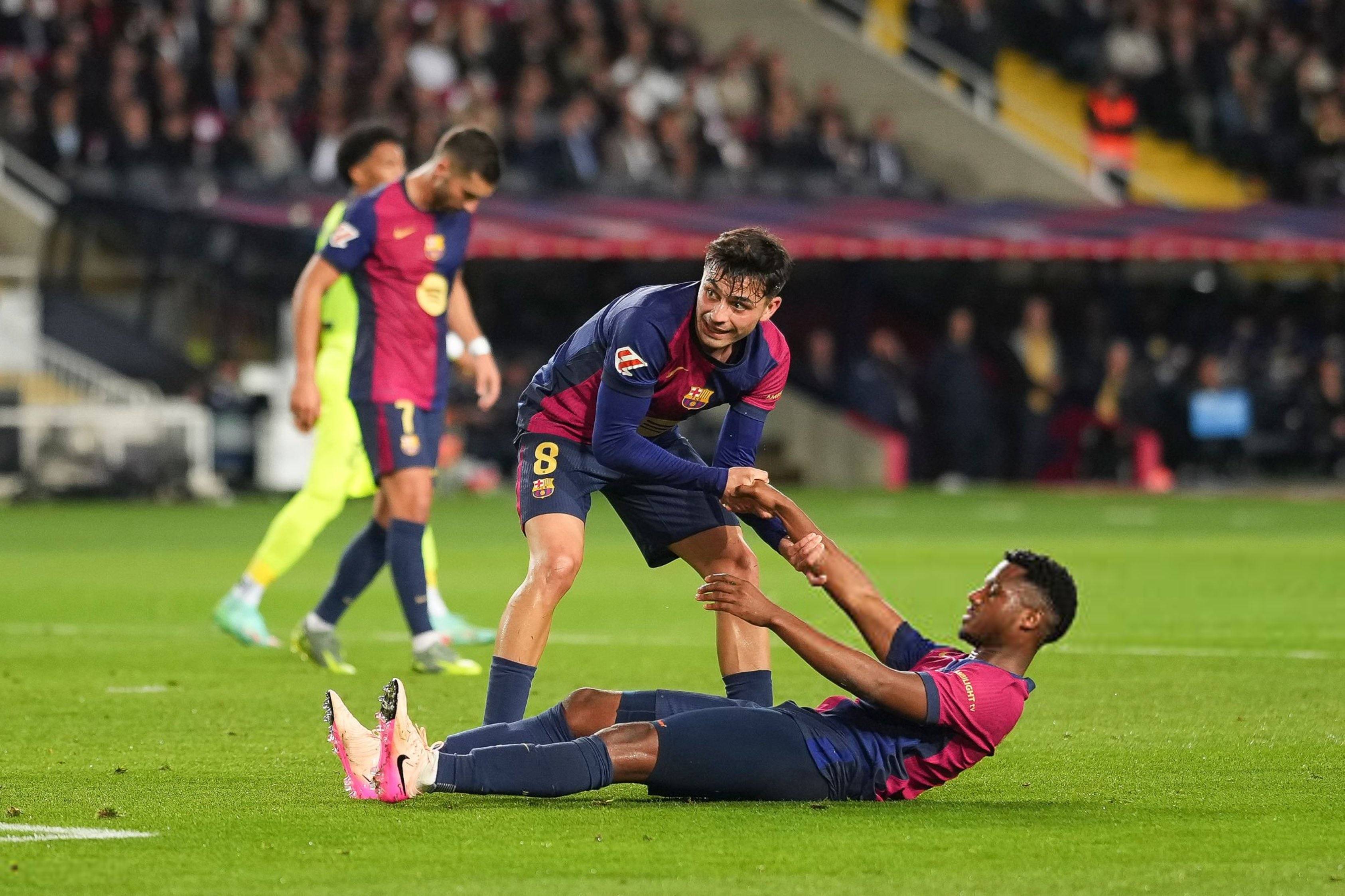 皇马背靠背失利，巴萨豪取三分